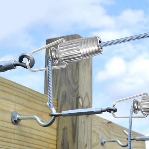 Aluminum rope tensioner - rope,