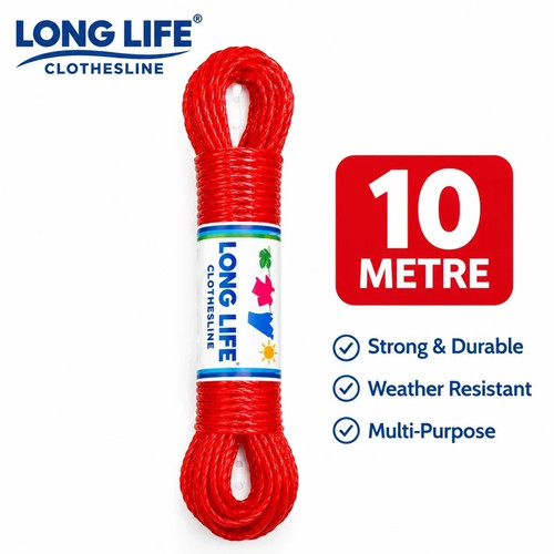 10m red steel core washing - 10m,