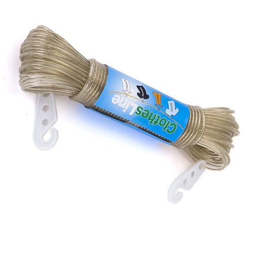 Washing line rope with steel - washing,