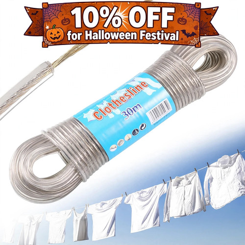Pvc laundry rope wire washing - rope,